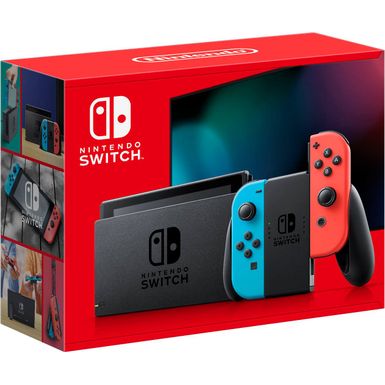 Nintendo Switch Neon + Detective Pikachu Returns Bundle with Accessories