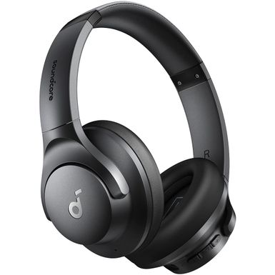 Soundcore - by Anker Q20i True Wireless Noise Canceling Over-the-Ear Headphones - Black