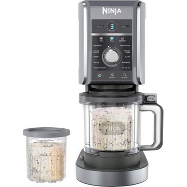 Ninja - CREAMi Deluxe 11-in-1 Ice Cream and Frozen Treat Maker - Silver