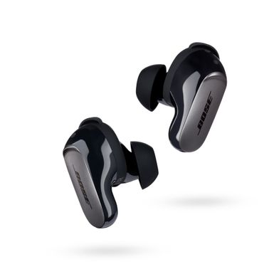 Bose - QuietComfort Ultra True Wireless Noise Cancelling In-Ear Earbuds - Black