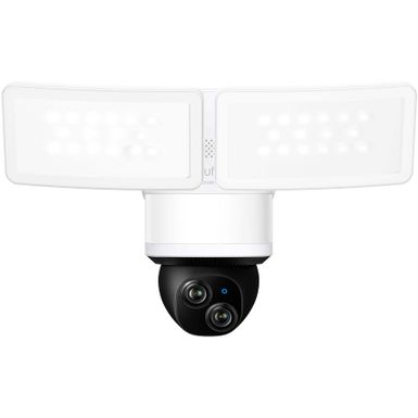 eufy Security - E340 Outdoor Wired 3K PTZ Security Camera with Floodlights and Dual Lens - White