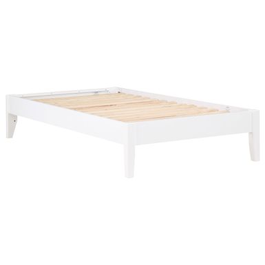 Hounslow Platform Full Bed White