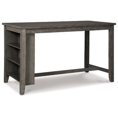 Gray Caitbrook Rectangular Dining Room Counter Table