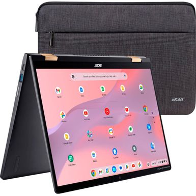 Acer - Chromebook Plus Spin 714 Intel Evo Laptop - 14" WUXGA Touch - Intel Core i5 - 8GB RAM - 256GB SSD - Steel Gray