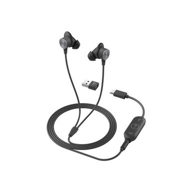 Logitech Zone Wired Earbuds - headset