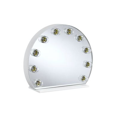 ACME Alma Accent Mirror, White Finish