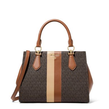 Michael Kors Marilyn Medium Satchel - Brown/Luggage