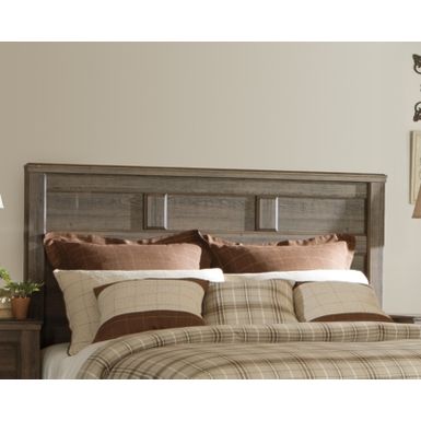 Dark Brown Juararo Queen Panel Headboard