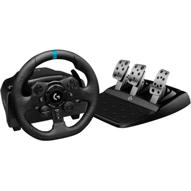 Logitech - G923 Racing Wheel and Pedals for PS5, PS4 and PC - Black