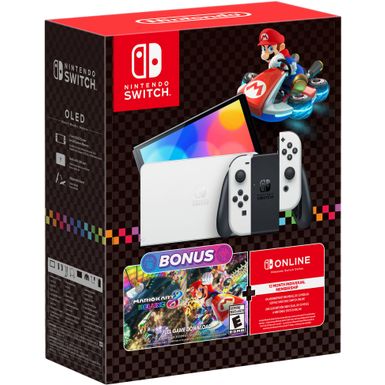 Nintendo Switch  OLED Model Mario Kart 8 Deluxe Bundle - Multi