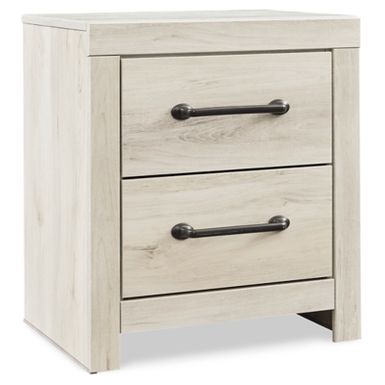 Whitewash Cambeck Two Drawer Night Stand