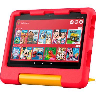 Amazon - Fire HD 8 Kids tablet, ages 3-7  3GB memory, 13-hr battery, 32GB (2024 release) - Disney Pixar Cars