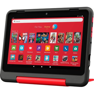 Amazon - Fire HD 8 Kids Pro tablet, ages 6-12  3GB memory, 8" HD screen, 13-hr battery, 32GB (2024 release) - Marvel Avengers