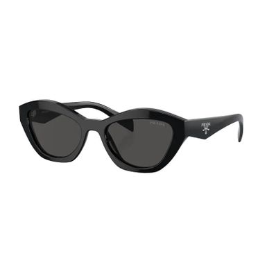 Prada Sunglasses (PRA02S-16K08Z, Black/Dark Grey)