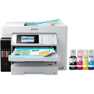 Epson - EcoTank Pro ET-16650 Wireless All-In-One Inkjet Printer - White