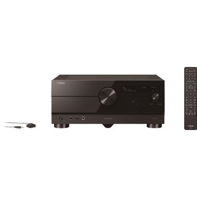 Yamaha - AVENTAGE RX-A4A 110W 7.2-Channel AV Receiver with 8K HDMI and MusicCast - Black