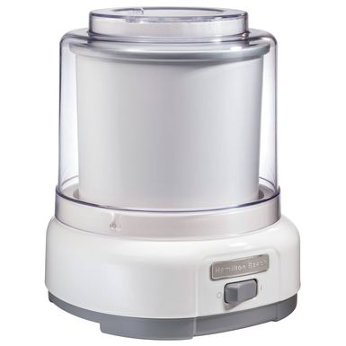 Hamilton Beach - 1-1/2-Quart Ice Cream Maker - White