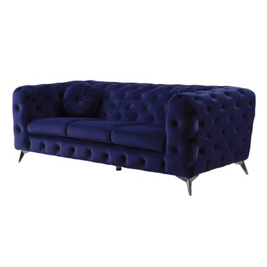 ACME Atronia Sofa, Blue Velvet