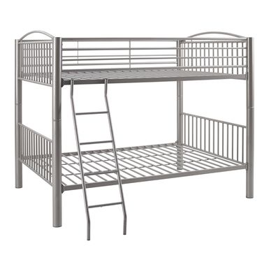 Parknoll Metal Full Bunk Bed Pewter