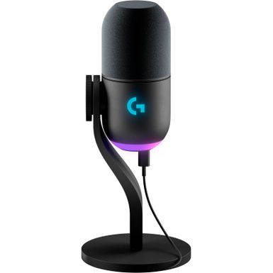 Logitech - Yeti GX Wired Supercardioid Dynamic Gaming Microphone with LIGHTSYNC RGB Lights