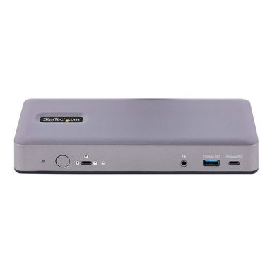 StarTech.com USB-C Docking Station Multi-Monitor HDMI/DP/DP Alt Mode USB-C Dock Triple-4K 30Hz / Dual-4K 60Hz 7-Port USB Hub 60W Power Delivery Gigabit Ethernet - Works With Chromebook (WWCB) certified (DK31C3MNCR) - docking station - USB-C / Thunderbolt 3 / Thunderbolt 4 - 2 x HDMI 2 x DP USB-C - 1GbE