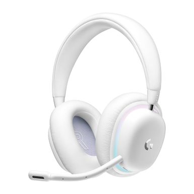 Logitech - G735 Aurora Collection Wireless Gaming Headset for PC, Mobile - White Mist