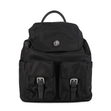 Tory Burch Virginia Flap Backpack-Black