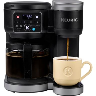 Keurig - KeurigK-Duo Single Serve Carafe Coffee Maker - Black