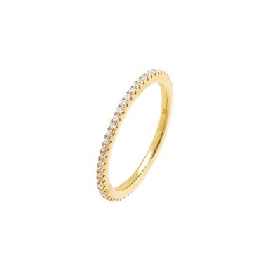 Micro Pave Eternity Band