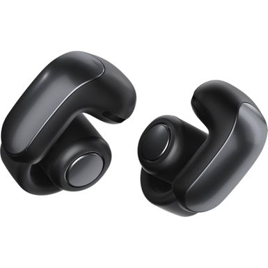 Bose - Geek Squad Certified Refurbished Ultra Open-Ear True Wireless Open Earbuds - Black