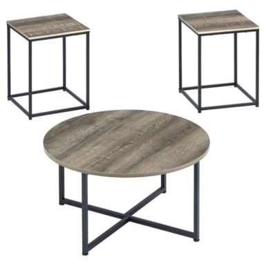 Two-tone Wadeworth Occasional Table Set (3/CN)