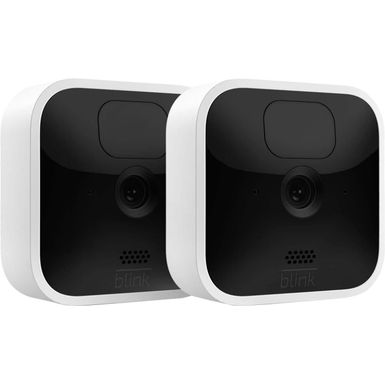 Blink - 2 Indoor (3rd Gen) Wireless 1080p Security System with up to two-year battery life - White