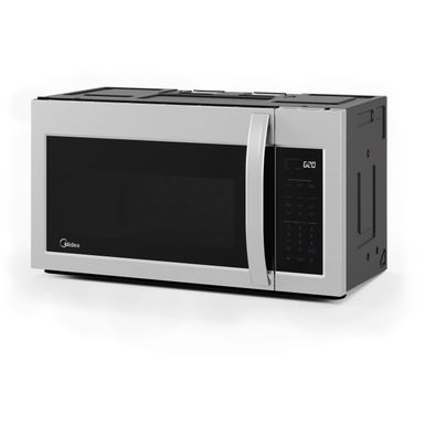 Midea - 1.9-Cu. Ft. Over-the-Range Microwave in Stainless Steel