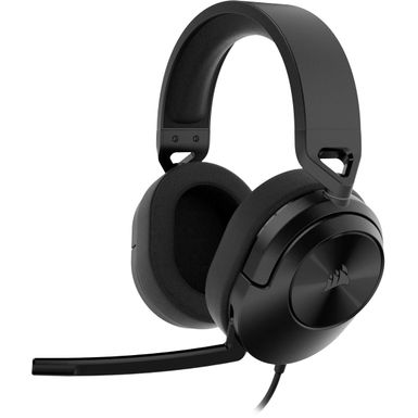 CORSAIR - HS55 SURROUND v2 Wired Gaming Headset for PC, Mac, PS5, PS4, Xbox, Switch, and Mobile - Carbon