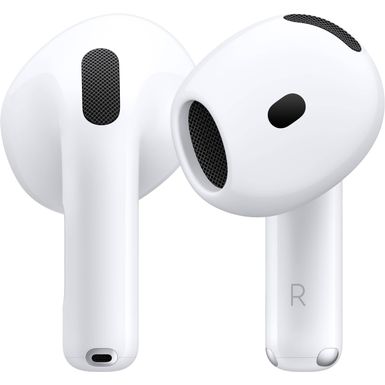 Apple - AirPods 4 with Active Noise Cancellation - White