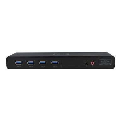 VisionTek VT4000 - docking station - USB-C / USB 3.0 - 2 x HDMI 2 x DP - 1GbE