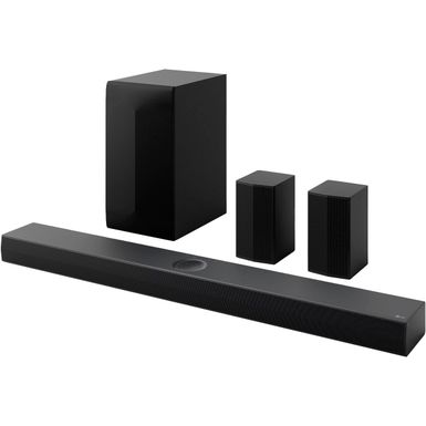 LG - 5.1.1 Channel S70TR Soundbar with Wireless Subwoofer and Rear Speakers Dolby Atmos and WOW Orchestra - Black