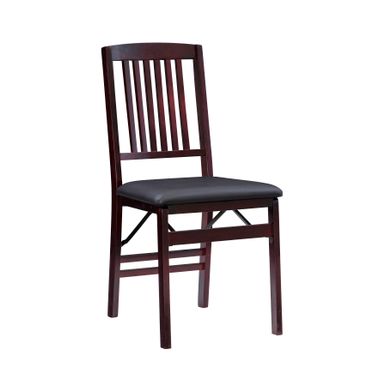 Delong Mission Folding Chair Set Of Two