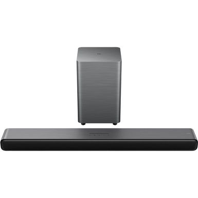 TCL - S55H 2.1 Channel S-Class Soundbar with Wireless Subwoofer Dolby Atmos - Black