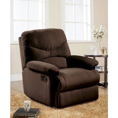 ACME Arcadia Motion Glider Recliner, Chocolate Microfiber