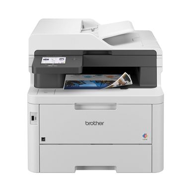 Brother - MFC-L3780CDW Wireless Digital Color All-in-One Printer with Laser Quality Output and Refresh Subscription Eligibility - White