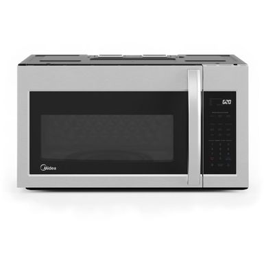 Midea - 1.9-Cu. Ft. Over-the-Range Microwave in Stainless Steel