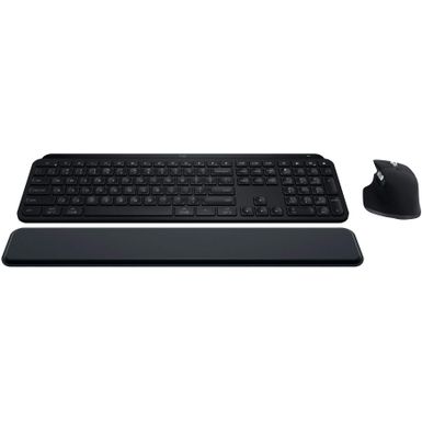 Logitech MX Keys S Combo Black - keyboard and mouse set - black