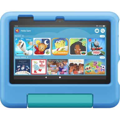 Fire 7 Kids - 7" Tablet (2023) 16GB with Amazon Kids+ (6 Month Subscription) - Blue