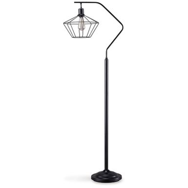 Black Makeika Metal Floor Lamp (1/CN)