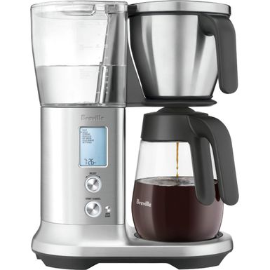 Breville - the Precision Brewer Glass 12-Cup Coffee Maker - Brushed Stainless Steel