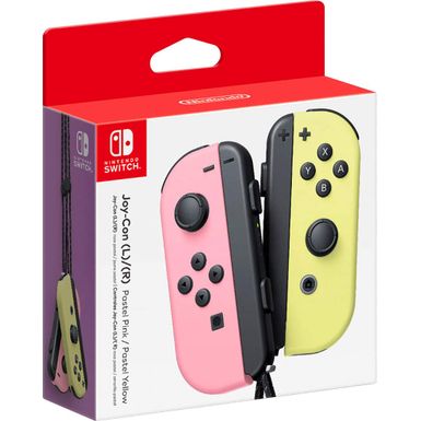 Nintendo - Joy-Con (L/R) Wireless Controllers - Pastel Pink/Pastel Yellow