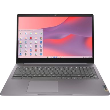 Lenovo - IdeaPad 3i Chromebook Laptop - 15 FHD Touch Screen - Pentium Silver N6000 - 8GB Memory - 128GB SSD - Arctic Grey