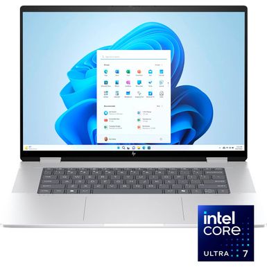 HP - Envy 2-in-1 16 2K Touch-Screen Laptop - Intel Core Ultra 7 - 16GB Memory - 1TB SSD - Glacier Silver