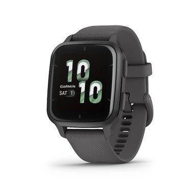 Garmin - Venu Sq 2 GPS Smartwatch 40mm Fiber-reinforced polymer - Slate